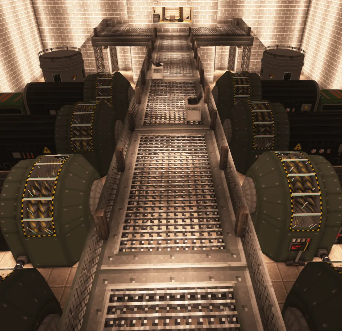 HBM ASNERF map — скриншот 15 (Карты, Minecraft)