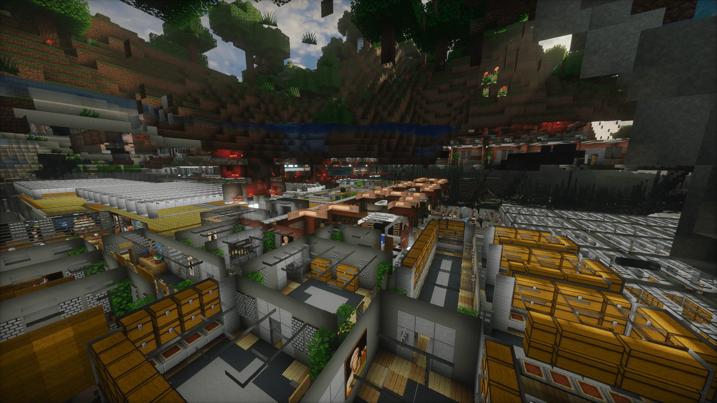 The Underground Bunker — скриншот 9 (Карты, Minecraft)
