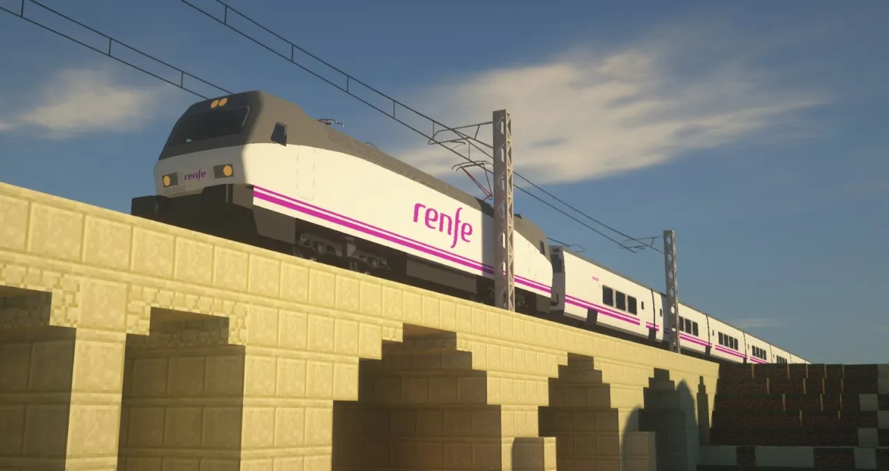 RTM - Renfe — скриншот 2 (Моды, Minecraft)