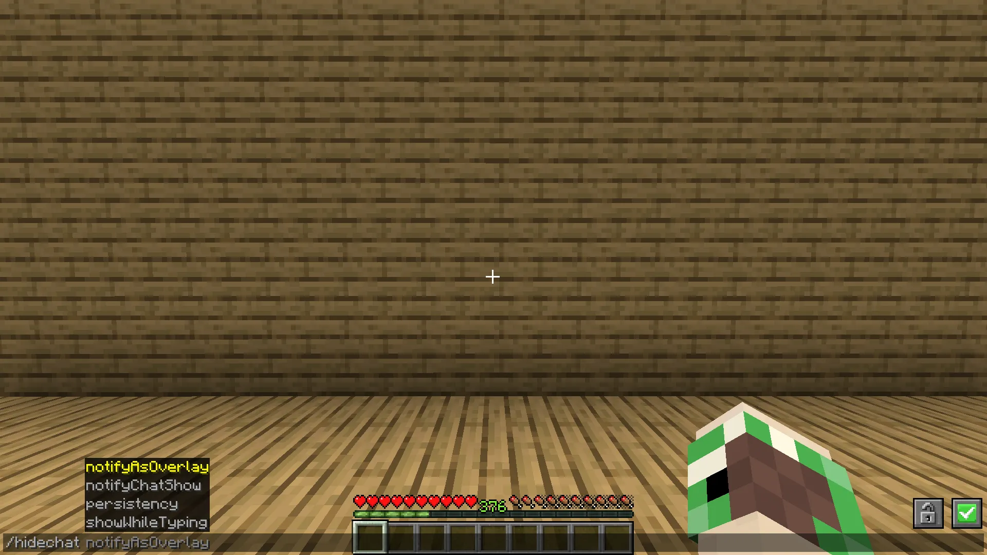 Better hidden chat, Моды, Minecraft