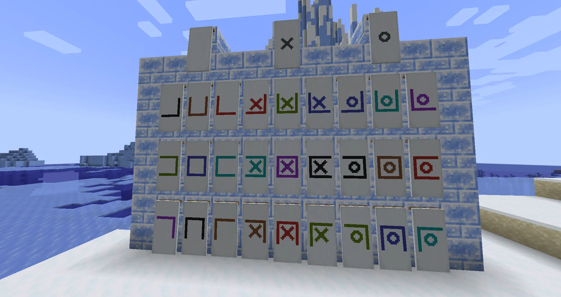 Tic-Tac-Toe Code, Моды, Minecraft