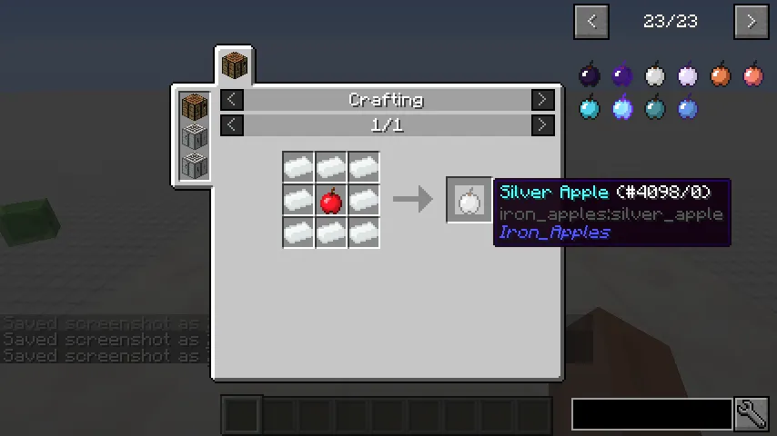 Iron Apples, Моды, Minecraft