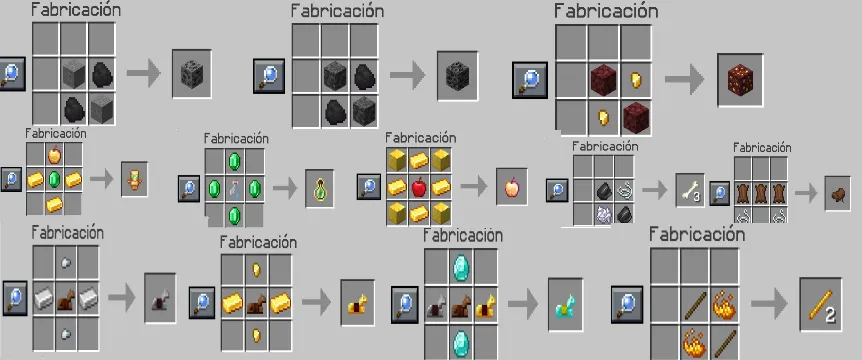 More Crafteable Things, Моды, Minecraft