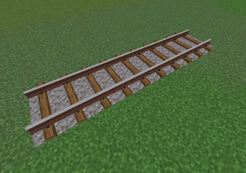 Imperial Railworks Track Pack - Immersive Railroading — скриншот 10 (Текстуры, Minecraft)