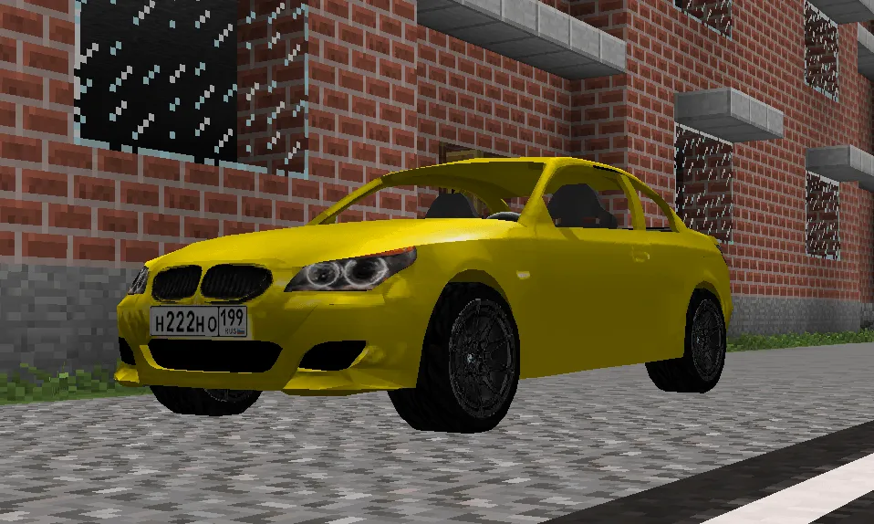 [Immersive Vehicles/IV/MTS] Bmw e60 pack — скриншот 5 (Моды, Minecraft)