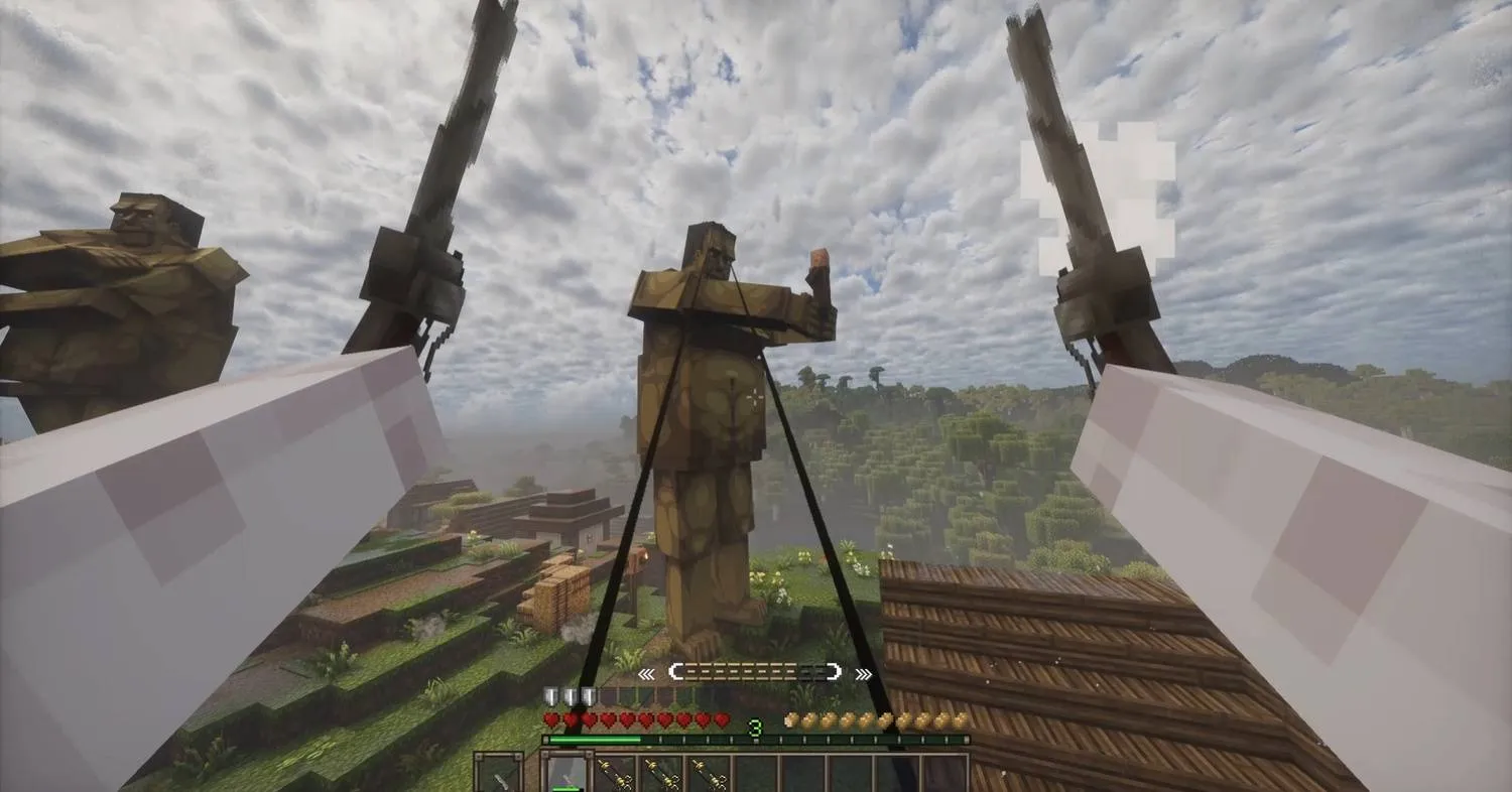 Danny's AOT, Моды, Minecraft