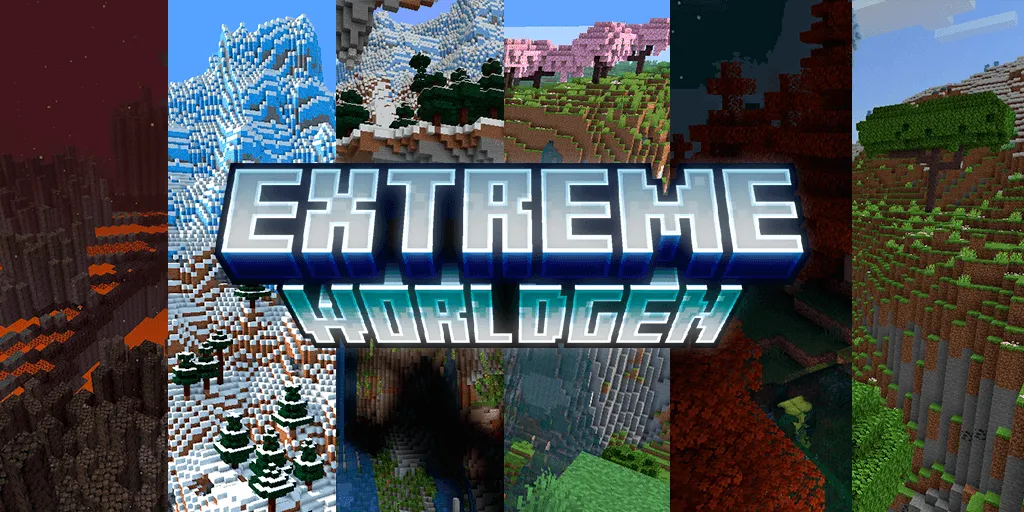 Extreme Worldgen — скриншот 7 (Моды, Minecraft)
