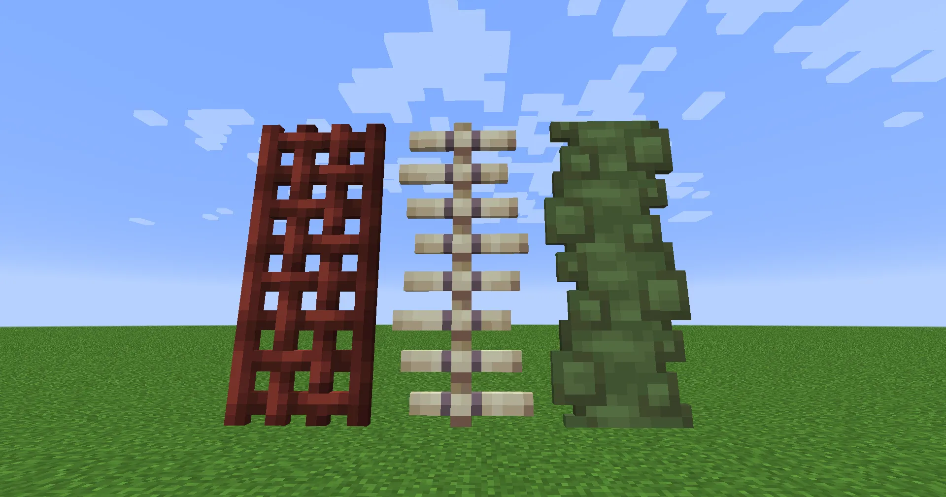 Crucial 2 - 3D Ladders, Текстуры, Minecraft