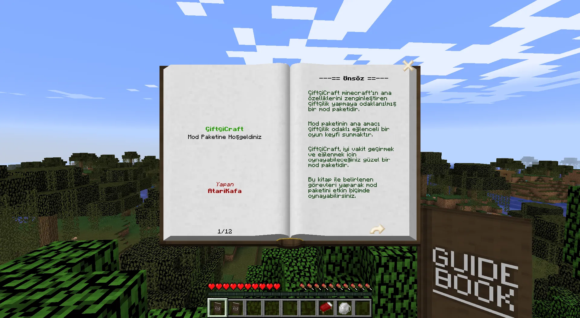 ÇiftçiCraft S2 — скриншот 1 (Модпаки, Minecraft)