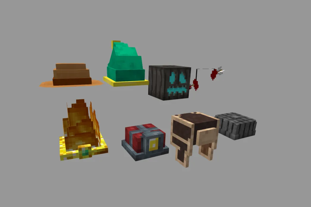 More Hats+ — скриншот 3 (Текстуры, Minecraft)