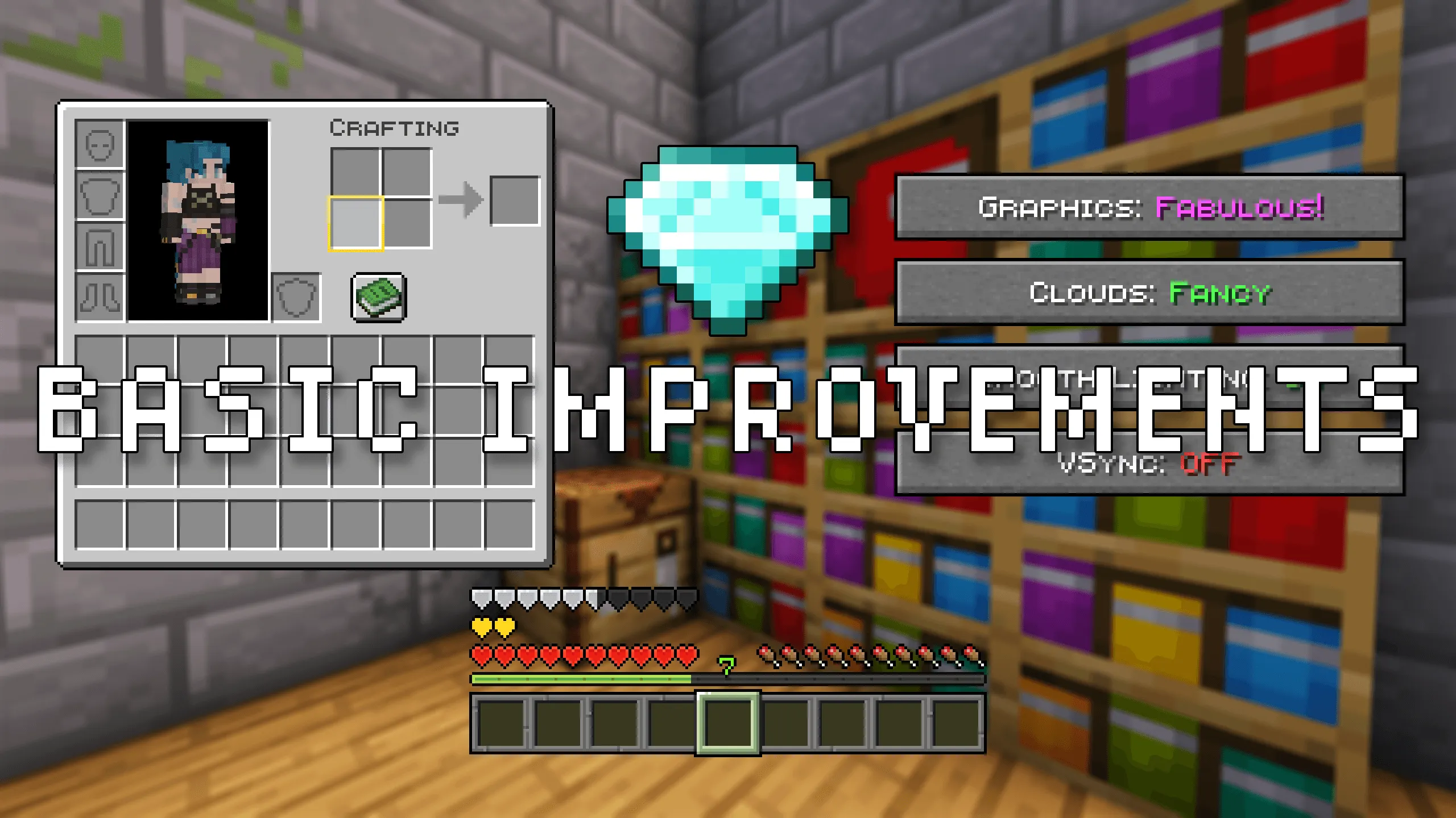 Basic Improvements, Текстуры, Minecraft