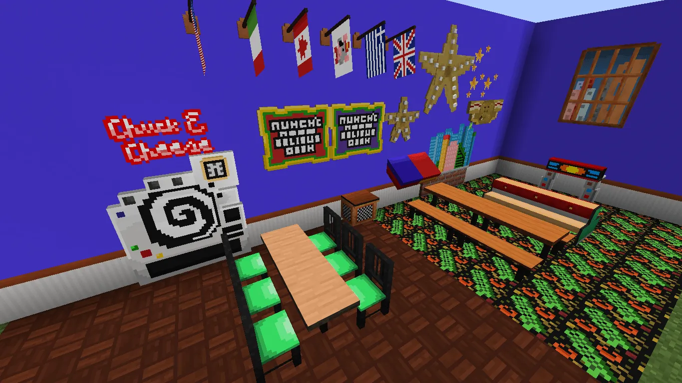 Chuck E Cheese: Back To The Bots, Management Wanted addon — скриншот 4 (Моды, Minecraft)