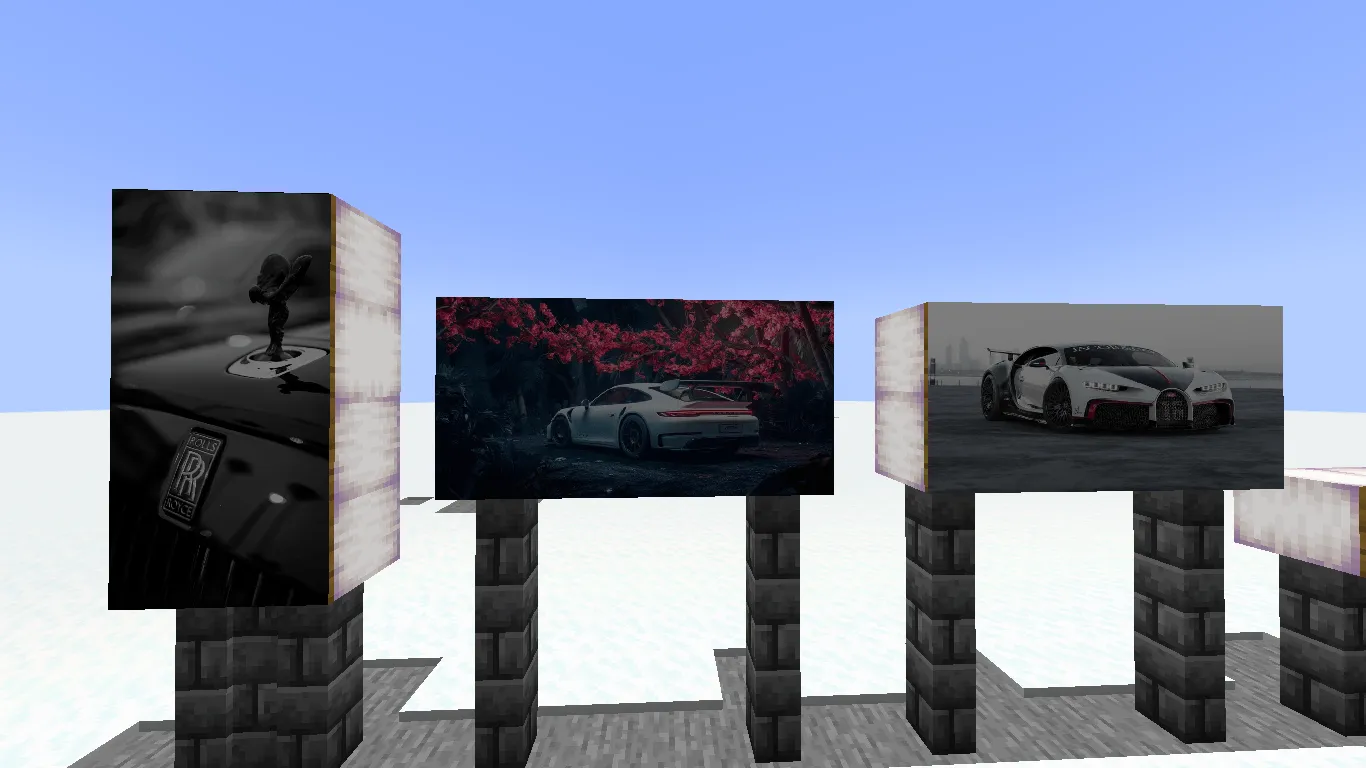 SpeedFrame– Car Art Pack — скриншот 2 (Моды, Minecraft)