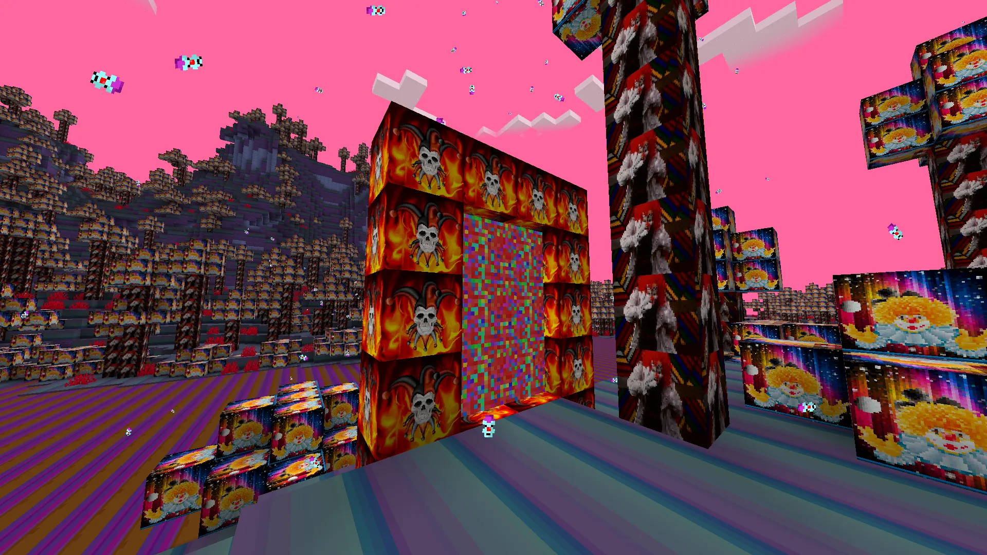 Clown world, Моды, Minecraft