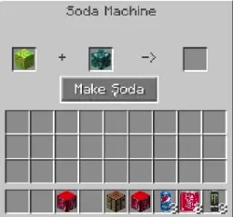 Soda Machine, Моды, Minecraft