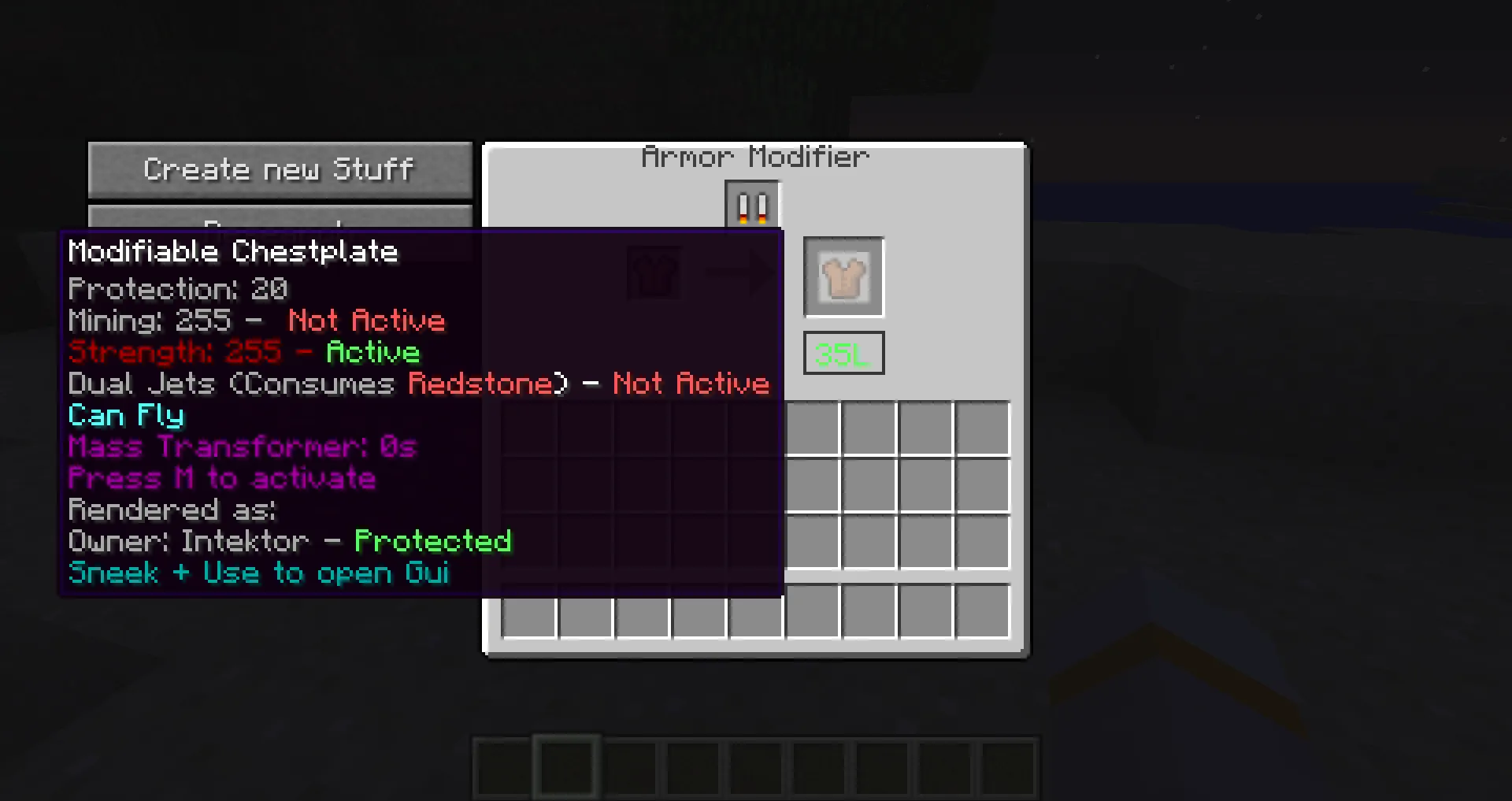 Modifiable Armor, Моды, Minecraft