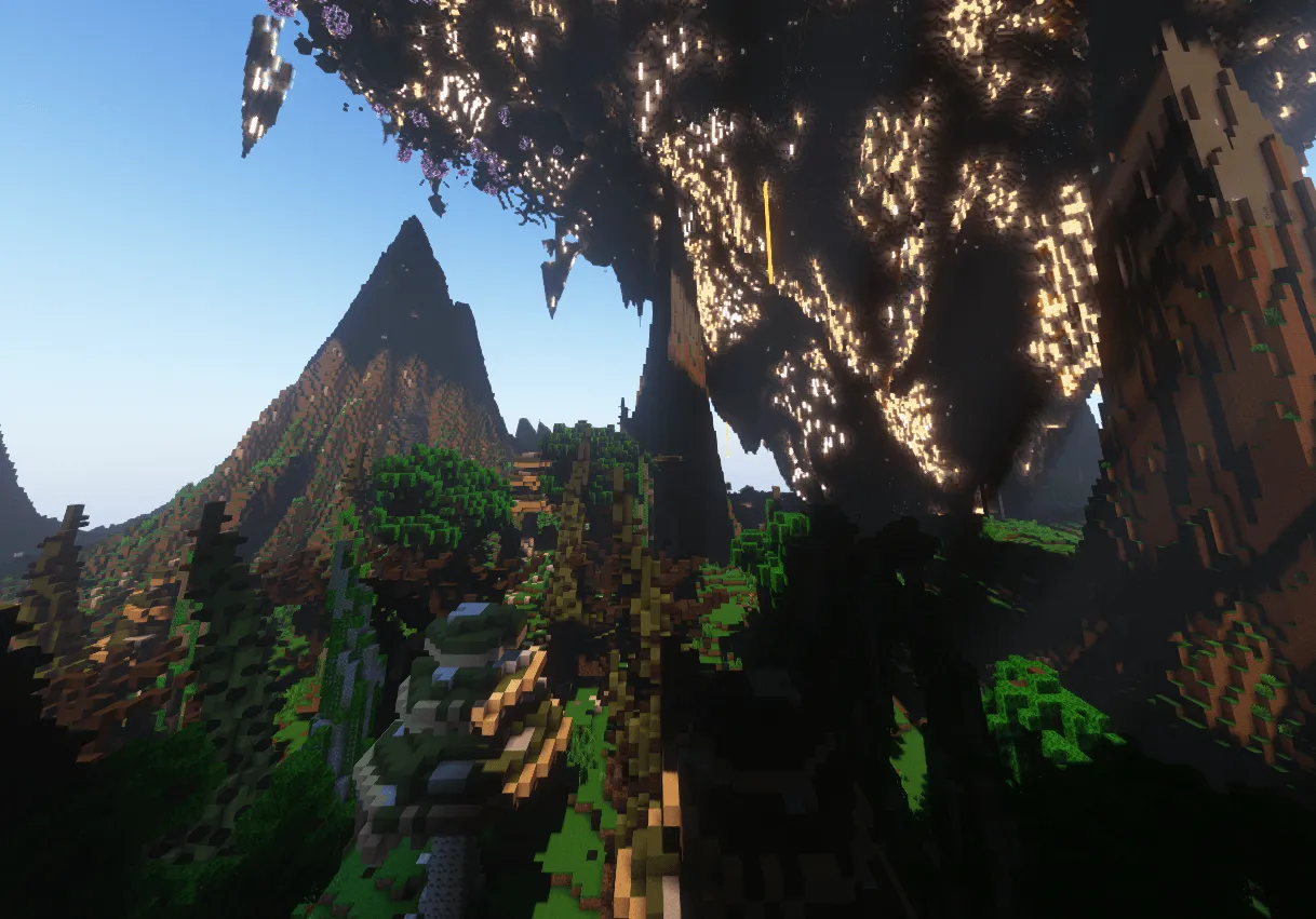 Tater Lands - The Mystical Caverns 3072x3072 Survival, Карты, Minecraft