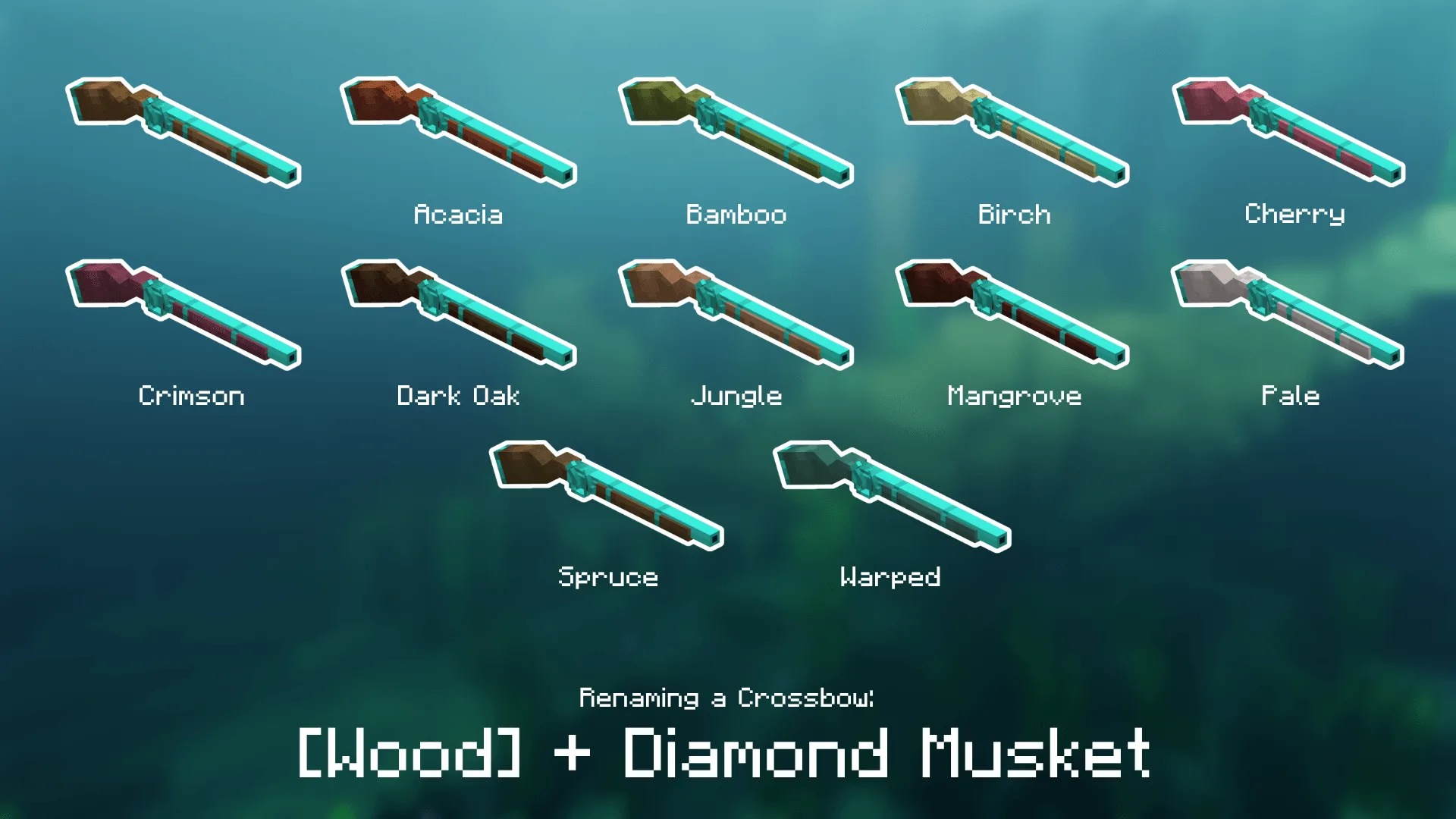 MTW's Pirates CIT Pack, Текстуры, Minecraft