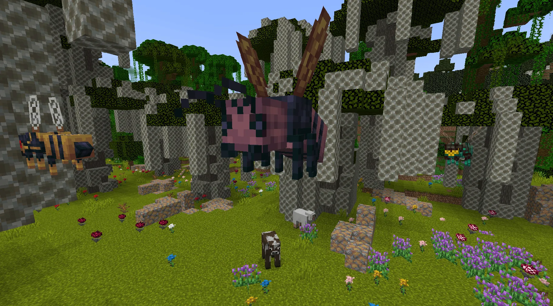 Dangerous Wasps, Моды, Minecraft