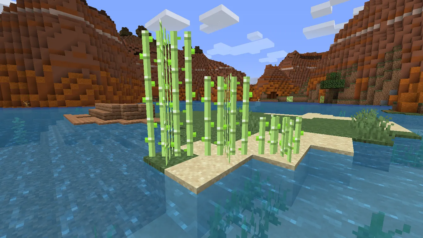 Retro Sugar Cane — скриншот 1 (Текстуры, Minecraft)