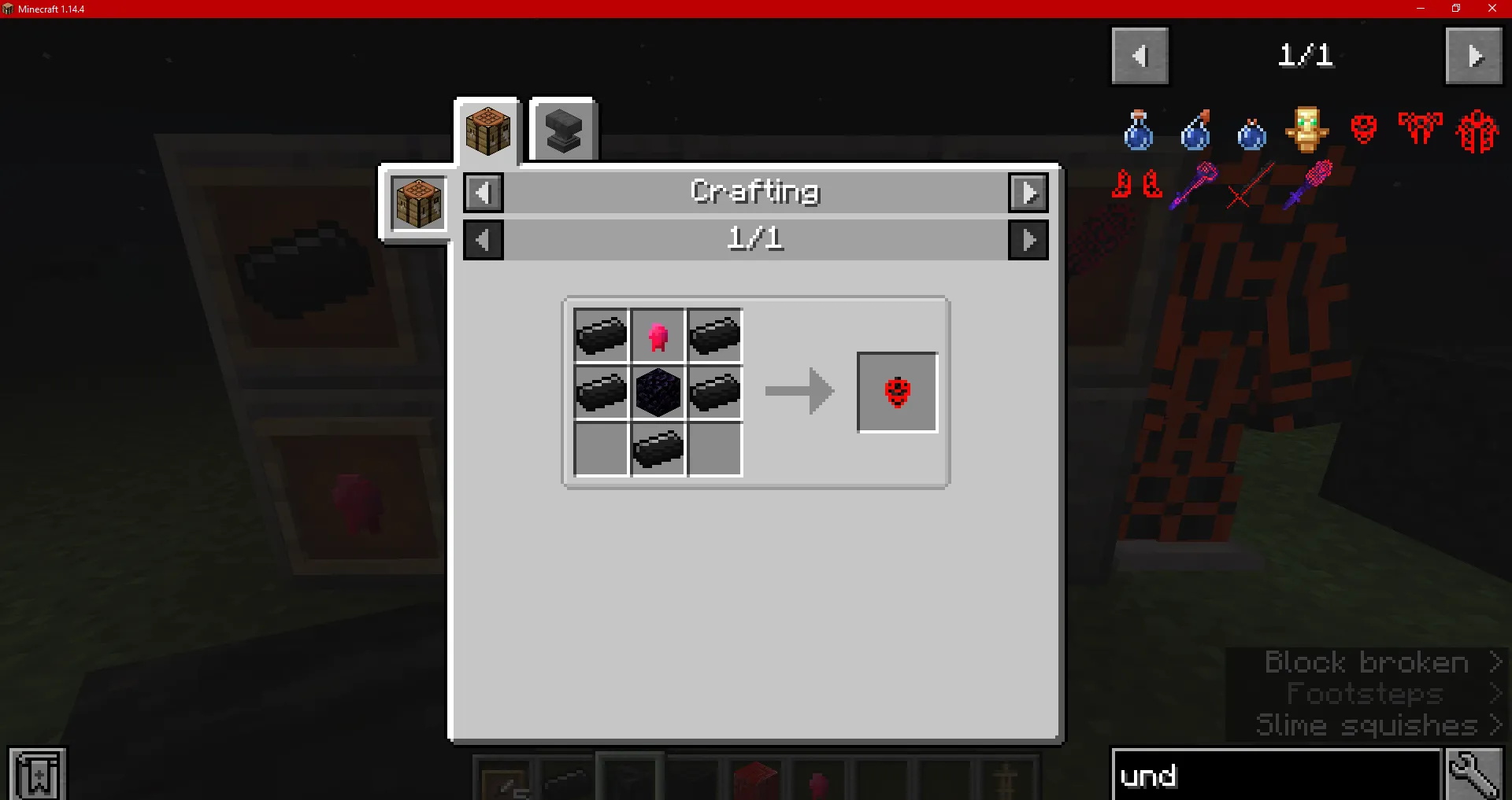 Kabuto's armor series 2; netherrealm tools, Моды, Minecraft