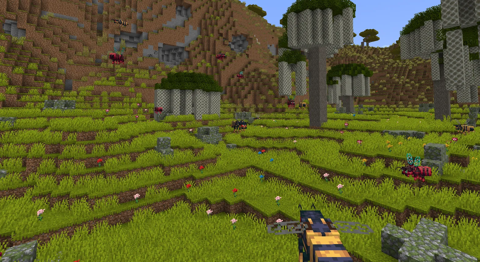 Dangerous Wasps, Моды, Minecraft
