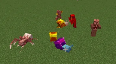 Terra Entity, Моды, Minecraft