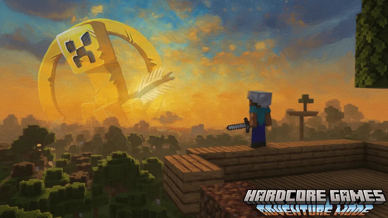 Hardcore Games Adventure Mode — скриншот 13 (Моды, Minecraft)