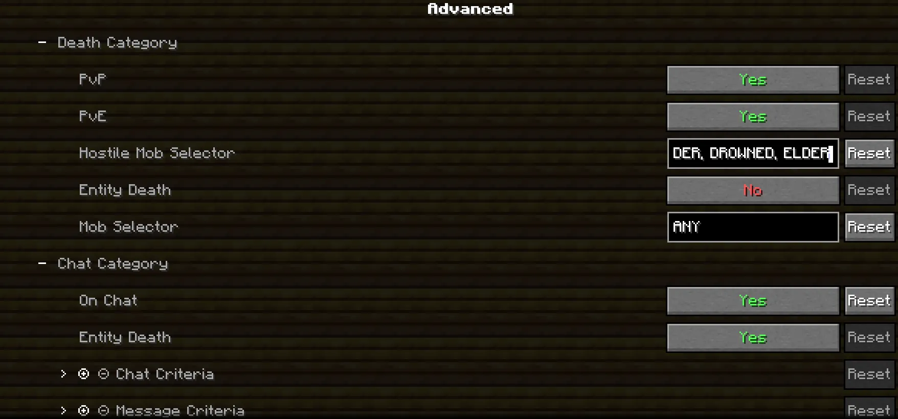 Spoken Word, Моды, Minecraft