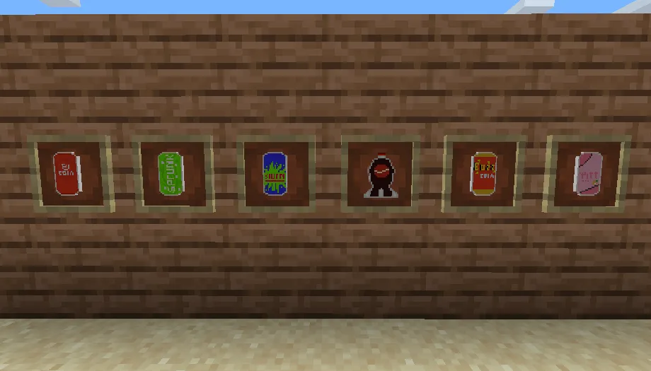 fictional drinks — скриншот 1 (Моды, Minecraft)