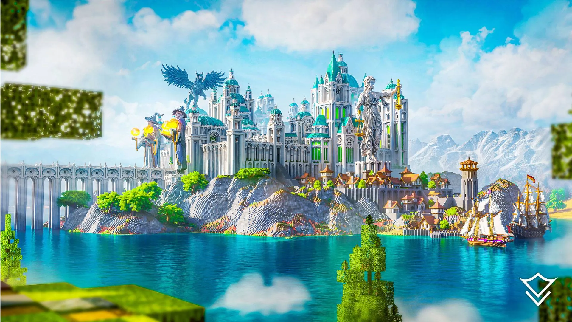 [FREEBIE!] ERYNDOR - Fantasy Island Kingdom | Map by Varuna, Карты, Minecraft