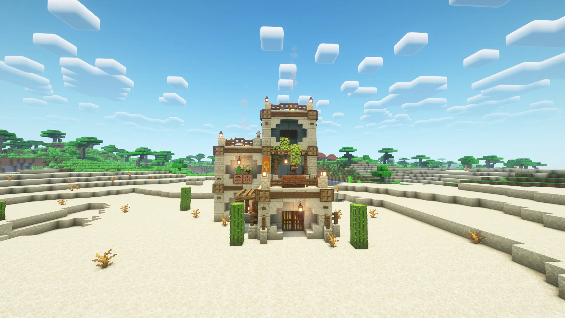 Desert Survival House — скриншот 4 (Моды, Minecraft)