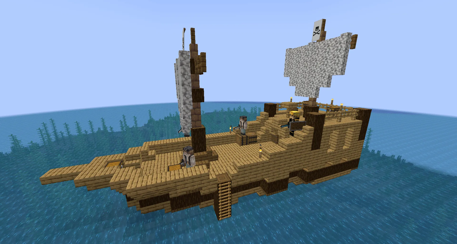 Tricky Pirates!, Моды, Minecraft