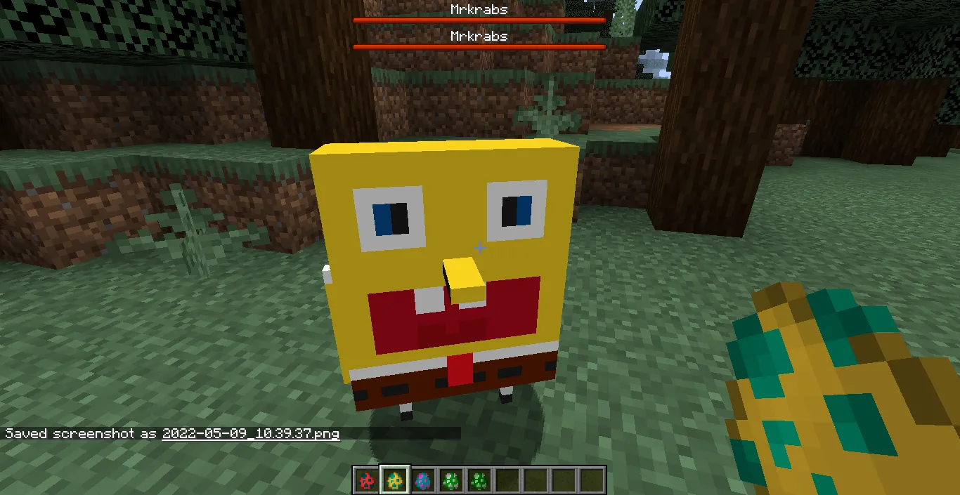 meme_buttom, Моды, Minecraft