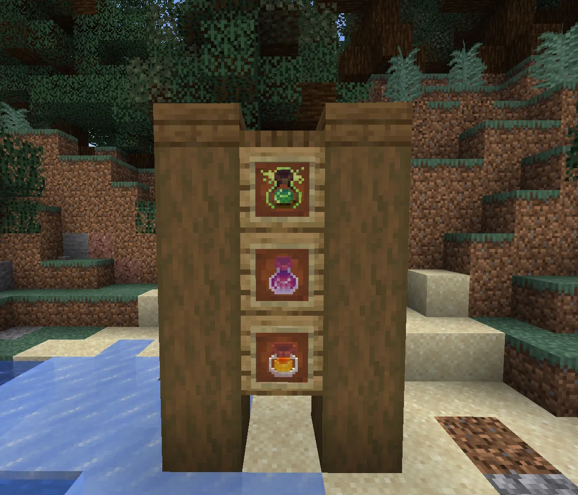 S33R Visual Potions, Текстуры, Minecraft