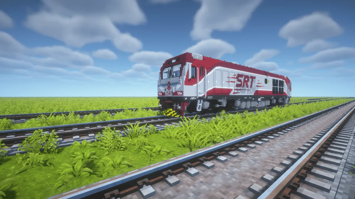 SRT Voxel Railway IR, Текстуры, Minecraft