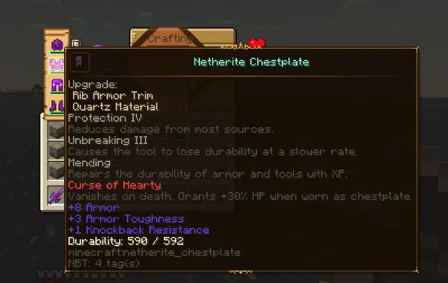 Reworked Vanishing Curse Enchantment-Pack — скриншот 1 (Текстуры, Minecraft)