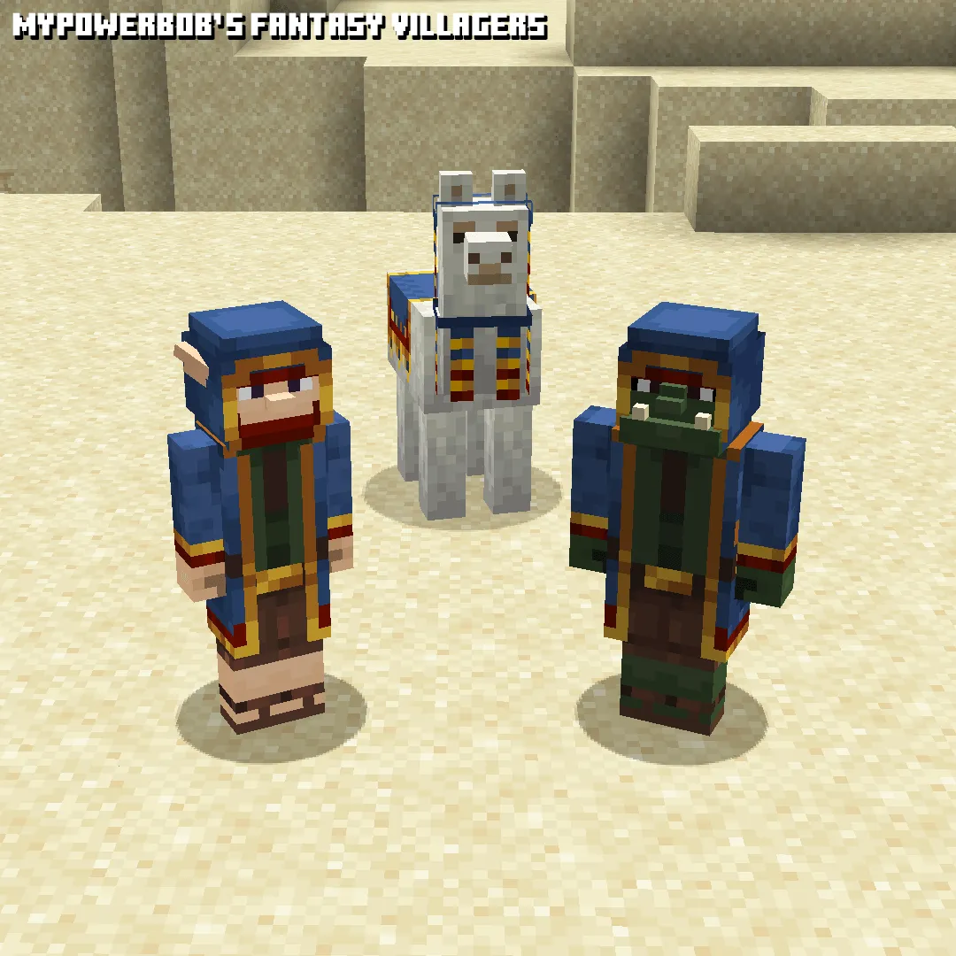 Mypowerbob's Fantasy Villagers — скриншот 13 (Текстуры, Minecraft)