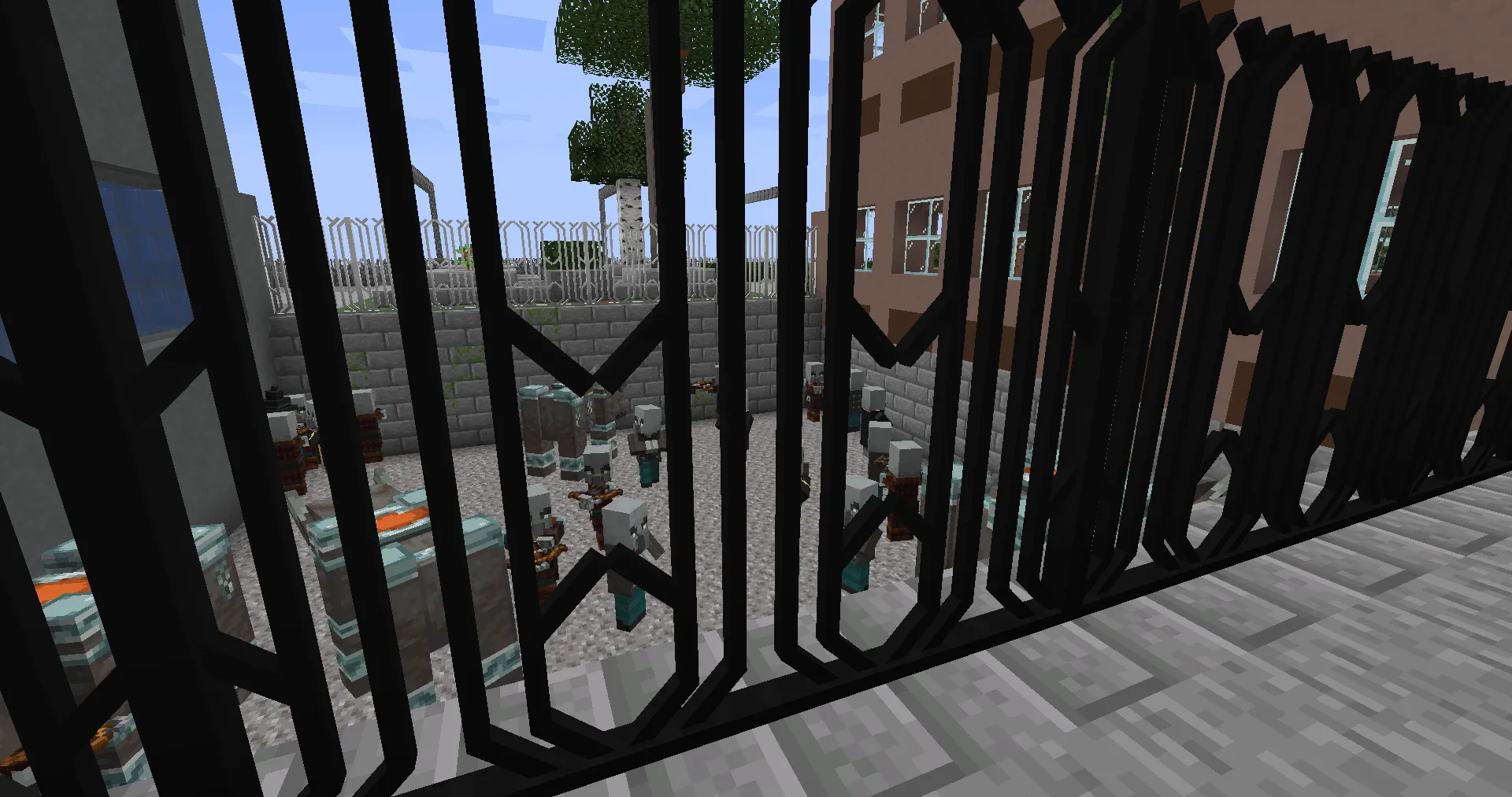 A Lot Of Fence — скриншот 1 (Моды, Minecraft)