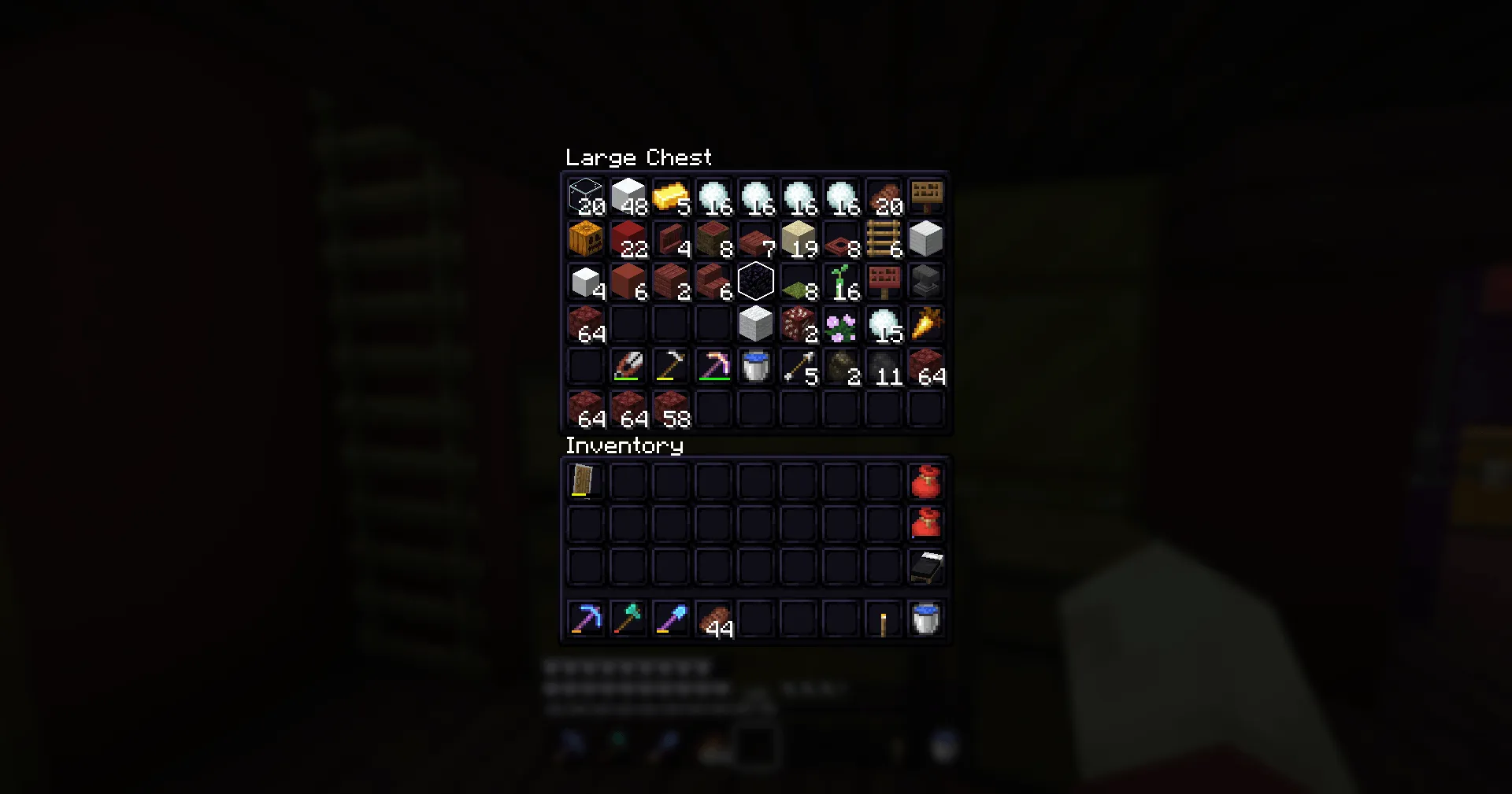 Volcanic Dark, Текстуры, Minecraft