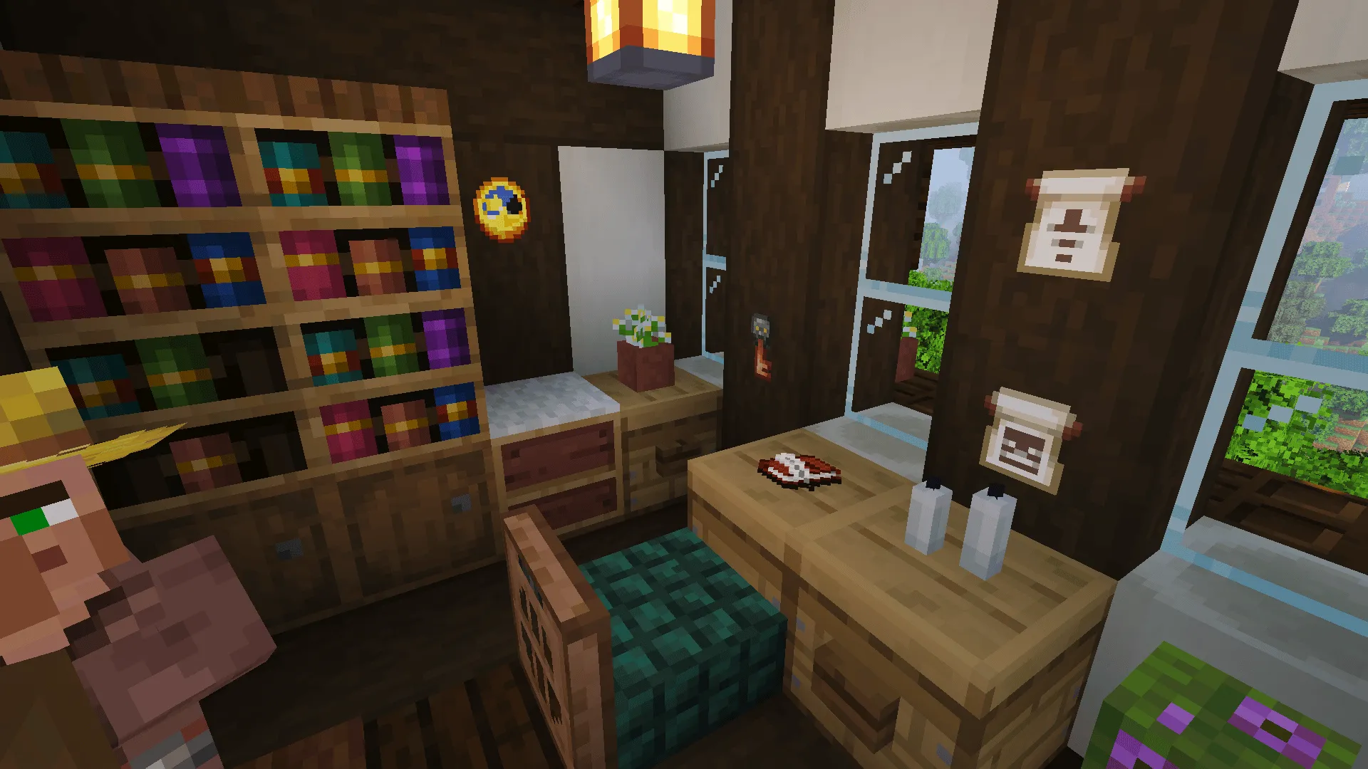 Germanic Style House (Default), Карты, Minecraft