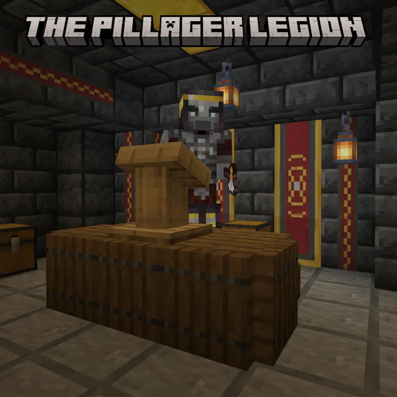 The Pillager Legion, Моды, Minecraft