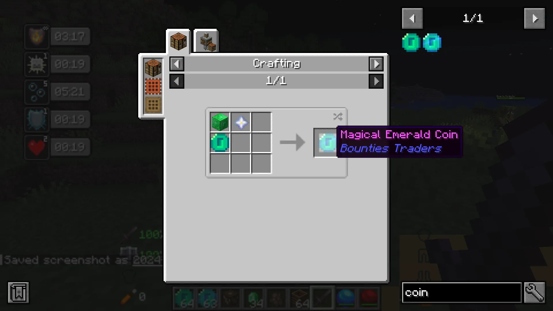 Bounties and Coins - Traders — скриншот 5 (Моды, Minecraft)