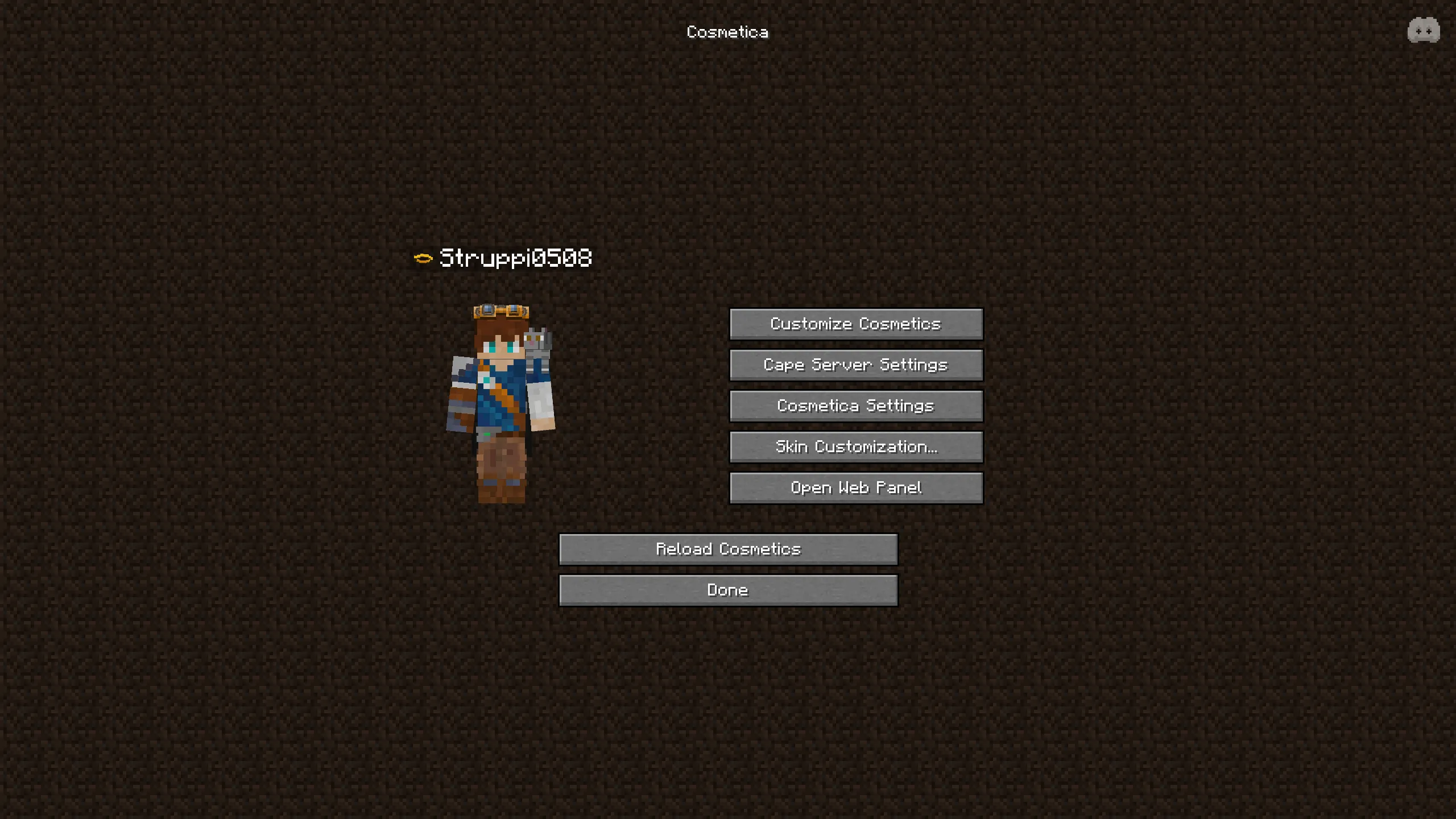 curse of cosmetics — скриншот 2 (Модпаки, Minecraft)