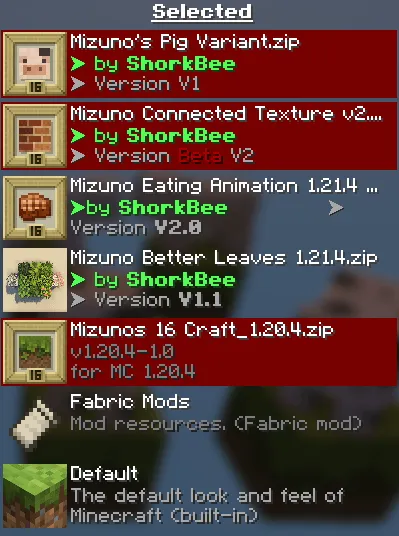 Mizuno's Pig Variants — скриншот 1 (Текстуры, Minecraft)