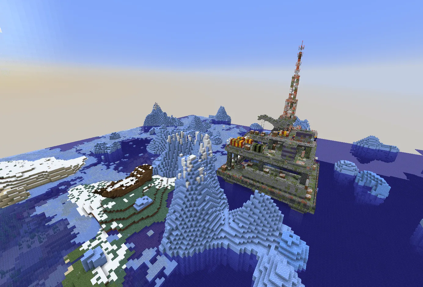 Jeff's Cursed Walking Structures, Моды, Minecraft