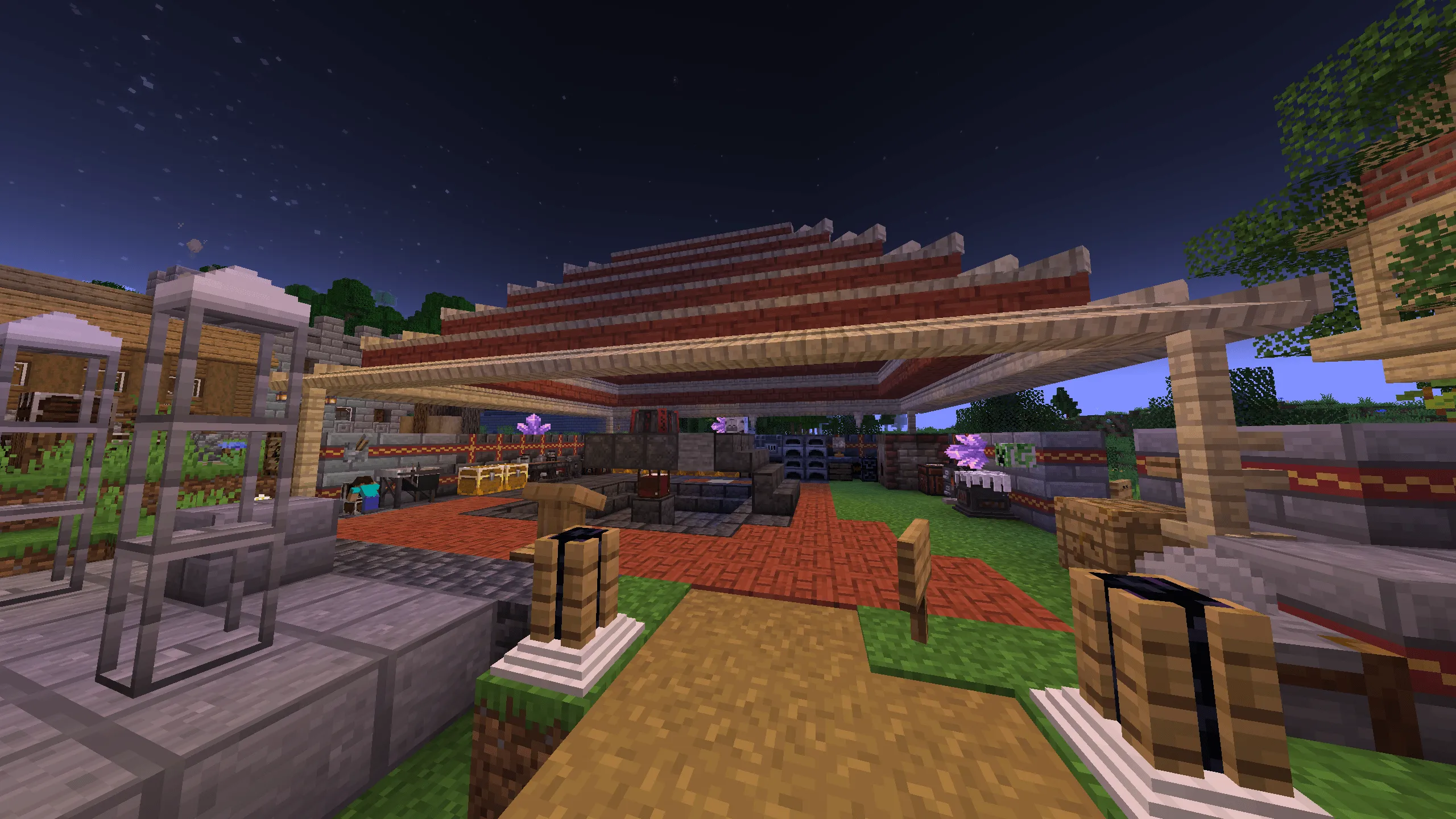 MineScary The Cursed Lands — скриншот 1 (Модпаки, Minecraft)