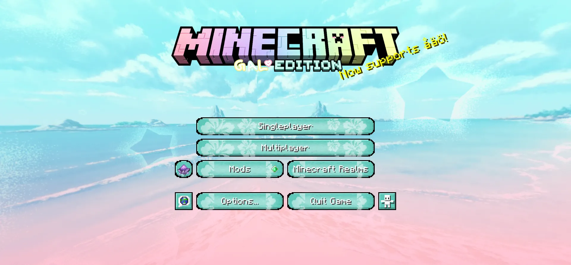 Coconut Bliss, Текстуры, Minecraft