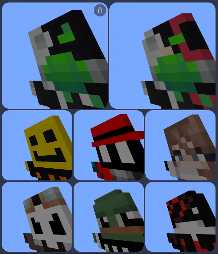 LOLOG's Server Totem Collection, Текстуры, Minecraft