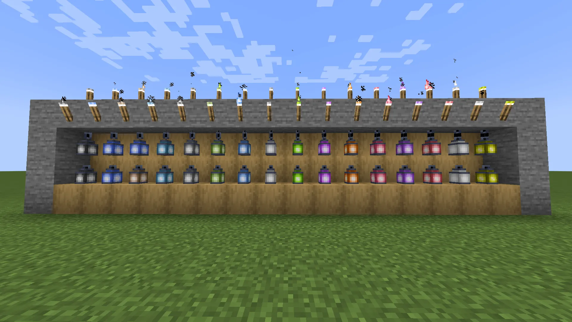 Edible Colored Lights — скриншот 6 (Моды, Minecraft)